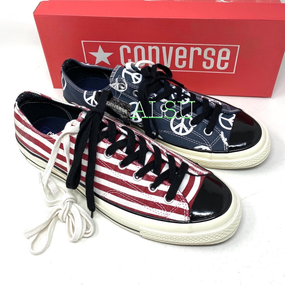 Converse Chuck 70 Peace Pri Low Canvas Shoes Men's Size 11.5 Sneakers 150838C - Picture 7 of 10